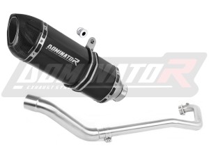 Suzuki GSX S 125 2017 - 2019 Teljes rendszer Leömlő kipufogó dob HP1 FEKETE + dB killer