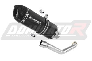 Suzuki BURGMAN 400 1998 - 2002 kipufogó dob HP1 BLACK + dB killer