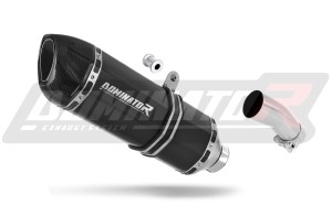 Suzuki BURGMAN 650 - 2012 kipufogó dob HP1 BLACK + dB killer