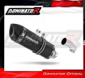 exhaust muffler DOMINATOR HP1 BLACK fits the motorcycle Suzuki BURGMAN 650   2012  2