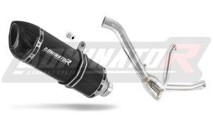 Suzuki DL 650 V Strom / XT 2012 - 2016 kipufogó dob HP1 BLACK + dB killer