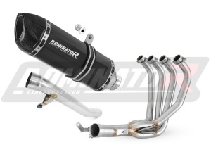 Suzuki GSF 650 BANDIT N / S 2005 - 2006 Teljes rendszer Leömlő kipufogó dob HP1 BLACK + dB killer
