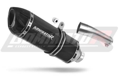 DOMINATOR HP1 FEKETE kipufogó dob Suzuki SV 650 N 1999 - 2002 motorkerékpárhoz