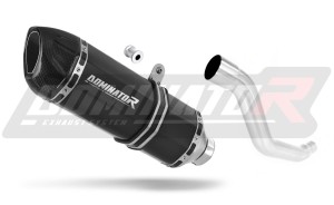 Suzuki XF 650 Freewind 1997 - 2003 kipufogó dob HP1 BLACK + dB killer