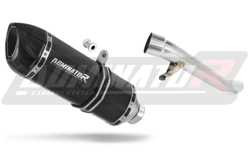 DOMINATOR HP1 FEKETE kipufogó dob Suzuki GSF BANDIT 750 1995 - 1999 motorkerékpárhoz