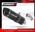 exhaust muffler DOMINATOR HP1 BLACK fits the motorcycle Suzuki GSXR 750 L1 L7 2011   2017 2