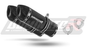 Suzuki GSXR 1000 K7 K8 kipufogó dob HP1 BLACK + dB killer