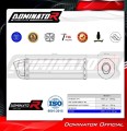 DOMINATOR HP1 FEKETE kipufogó dob Suzuki GSXR 1000 K7 K8 motorkerékpárhoz 3