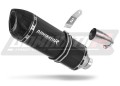 DOMINATOR HP1 FEKETE kipufogó dob a Suzuki GSXR 1000 L7 2017 - 2020 motorkerékpárhoz