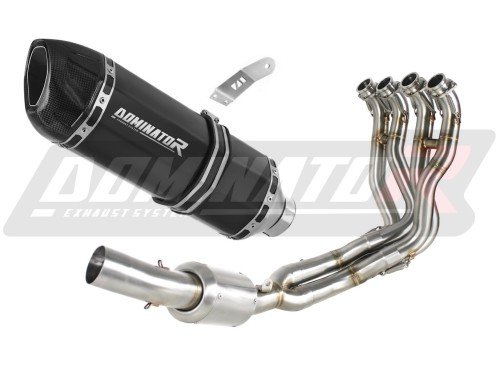 komplett DOMINATOR Full System kipufogórendszer HP1 BLACK dobbal Suzuki GSXR 1000 2017 - 2021 motorkerékpárhoz 3