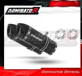 DOMINATOR HP1 FEKETE kipufogó dob Suzuki SV 1000 N 2003 - 2007 motorkerékpárhoz 2