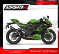 exhaust muffler DOMINATOR HP8 BLACK fits the motorcycle Kawasaki ZX 4R / RR 2023   2024 4