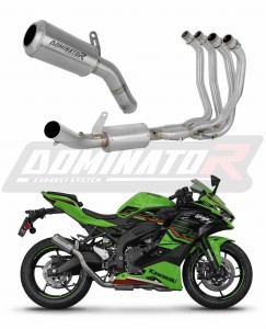 Kawasaki ZX-4R / RR 2023 - 2024 Teljes rendszer Kipufogó leömlő GPS dob + dB killer