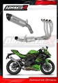 complete exhaust system with muffler DOMINATOR Full System titanium HP8 fits the motorcycle Kawasaki ZX 4R / RR 2023   2024