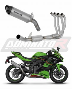 Kawasaki ZX-4R / RR 2023 - 2024 Teljes rendszer Kipufogó leömlő Titán kipufogódob HP8 + dB killer