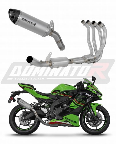 teljes kipufogórendszer DOMINATOR HP8 Titán dobbal Kawasaki ZX-4R / RR 2023 - 2024 motorkerékpárhoz 5