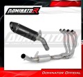 complete exhaust system with muffler DOMINATOR Full System HP8 BLACK fits the motorcycle Kawasaki ZX 4R / RR 2023   2024 3
