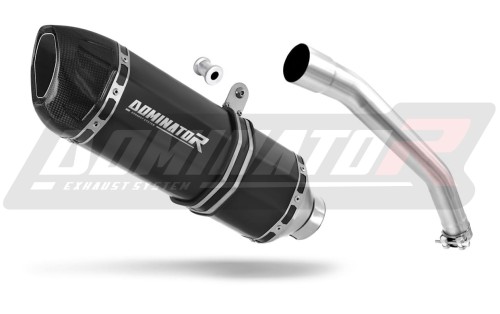 DOMINATOR HP1 FEKETE kipufogó dob a Triumph TIGER 900 T709 1999 - 2000 motorkerékpárhoz