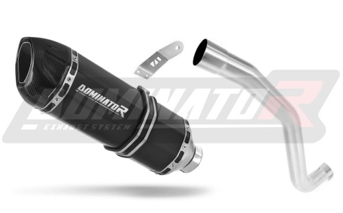 DOMINATOR HP1 FEKETE kipufogó dob Triumph TIGER SPORT 1050 2013 - 2015 motorkerékpárhoz