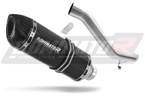 DOMINATOR HP1 FEKETE kipufogó dob Triumph TIGER EXPLORER 1200 XC XR 2016 - 2017 motorkerékpárhoz