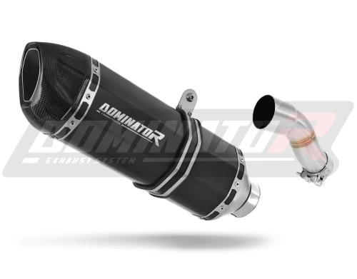 DOMINATOR HP1 FEKETE kipufogó dob Yamaha YBR 250 motorkerékpárhoz