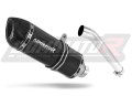 DOMINATOR HP1 FEKETE kipufogó dob, amely illeszkedik a Yamaha FZR 600 1994 - 1999 motorkerékpárhoz