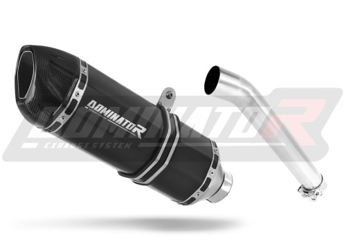 DOMINATOR HP1 FEKETE kipufogó dob, amely illeszkedik a Yamaha FZR 600 1994 - 1999 motorkerékpárhoz