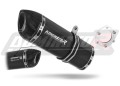 exhaust muffler DOMINATOR homologated road legal HP1 BLACK fits the motorcycle Yamaha YZF 1000 R Thunderace 1996   2003