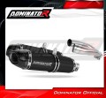 exhaust muffler DOMINATOR HP1 BLACK fits the motorcycle Yamaha YZF R1 1000 RN12 2004   2006 2
