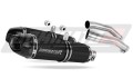 exhaust muffler DOMINATOR HP1 BLACK fits the motorcycle Yamaha YZF R1 1000 RN19 2007   2008