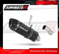 exhaust muffler DOMINATOR HP1 BLACK fits the motorcycle Yamaha YZF R1 1000 RN49 2017   2019 2