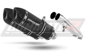 Yamaha FJ 1100 kipufogó dob HP1 BLACK + dB killer