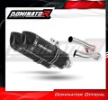 exhaust muffler DOMINATOR HP1 BLACK fits to Yamaha XJR 1300 1999  2006 2