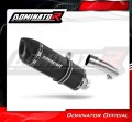 exhaust muffler DOMINATOR HP1 BLACK fits the motorcycle Bajaj Dominar 400 2016   2018 2
