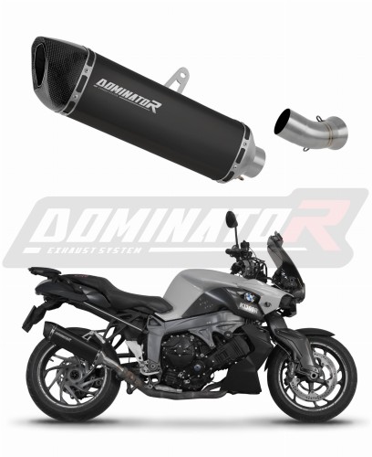 DOMINATOR HP6 FEKETE kipufogó dob BMW K1300R 2007 - 2015 motorkerékpárhoz