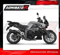 exhaust muffler DOMINATOR HP6 BLACK fits to BMW K1300S 2009  2016 3