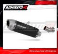 DOMINATOR S6 FEKETE kipufogó dob BMW K1300S 2009 - 2016 motorkerékpárhoz 2