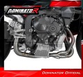 teljes kipufogórendszer DOMINATOR Full System Titán HP2 dobbal, amely illeszkedik a motorkerékpárhoz