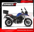 exhaust muffler DOMINATOR P7 BLACK fits the motorcycle BMW F800GS 2024  3