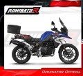 complete exhaust system with muffler DOMINATOR Full System HP7 BLACK fits the motorcycle BMW F800GS 2024  4