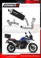 complete exhaust system with muffler DOMINATOR Full System P7 BLACK fits the motorcycle BMW F800GS 2024