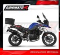 DOMINATOR HP7 FEKETE kipufogó dob BMW F850GS 2021 - 2023 motorkerékpárhoz 4