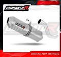 exhaust muffler DOMINATOR OVR fits the motorcycle Suzuki XF 650 Freewind 1997   2003 2