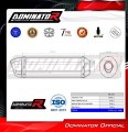 exhaust muffler DOMINATOR HP1 BLACK fits the motorcycle BMW F800GS Adventure 2008   2017 3