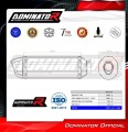 teljes kipufogórendszer DOMINATOR Full System HP1 FEKETE dobbal, amely illeszkedik a Kawasaki NINJA 650 2017 - 2022 motorkerékpárhoz 4