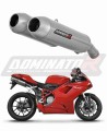 exhaust muffler DOMINATOR OVR fits the motorcycle Ducati 848 2008   2013