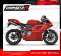 exhaust muffler DOMINATOR titanium HP8 fits the motorcycle Ducati 1198 2009   2011 4