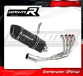 complete exhaust system with muffler DOMINATOR Full System HP1 BLACK fits the motorcycle BMW S1000RR 2009   2011 3