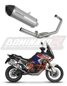 KTM 1290 Super Adventure 2021 - 2024 Teljes rendszer Kipufogócsonk Titán dob HP7 + dB killer medium