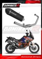 teljes DOMINATOR kipufogórendszer HP7 FEKETE dobbal a KTM 1290 Super Adventure 2021 - 2024 motorkerékpárhoz 2